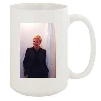 Charlize Theron 15oz White Mug