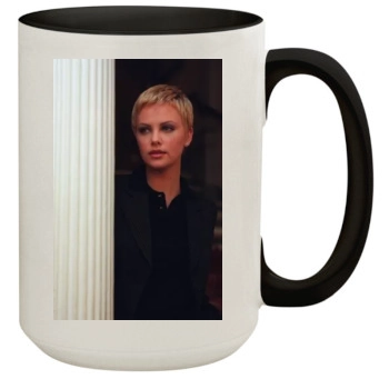 Charlize Theron 15oz Colored Inner & Handle Mug