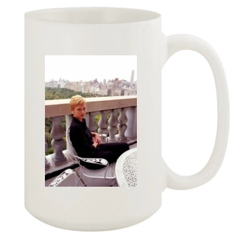 Charlize Theron 15oz White Mug