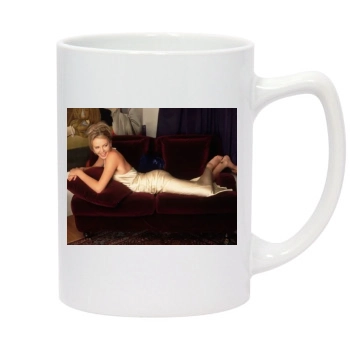 Charlize Theron 14oz White Statesman Mug