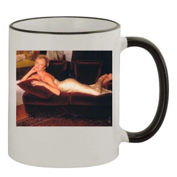 Charlize Theron 11oz Colored Rim & Handle Mug