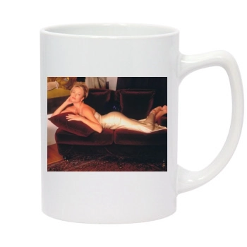 Charlize Theron 14oz White Statesman Mug