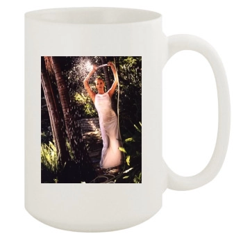 Charlize Theron 15oz White Mug