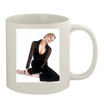 Charlize Theron 11oz White Mug