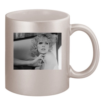 Charlize Theron 11oz Metallic Silver Mug