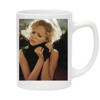 Charlize Theron 14oz White Statesman Mug