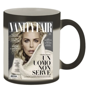 Charlize Theron Color Changing Mug