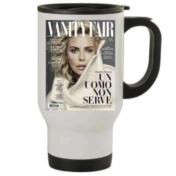 Charlize Theron Stainless Steel Travel Mug