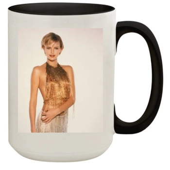 Charlize Theron 15oz Colored Inner & Handle Mug