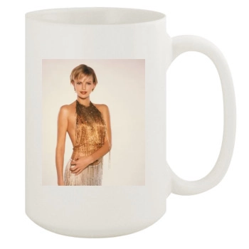 Charlize Theron 15oz White Mug