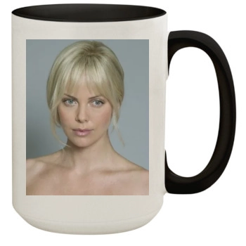 Charlize Theron 15oz Colored Inner & Handle Mug