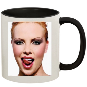 Charlize Theron 11oz Colored Inner & Handle Mug