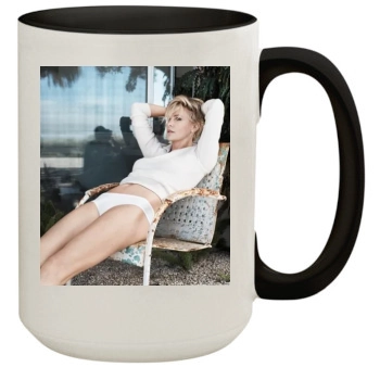 Charlize Theron 15oz Colored Inner & Handle Mug