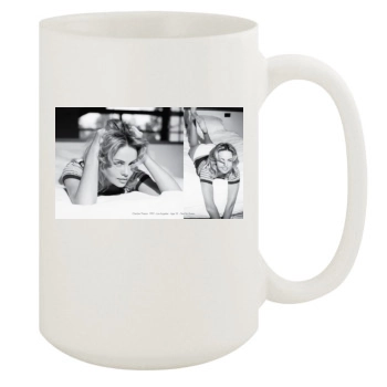 Charlize Theron 15oz White Mug