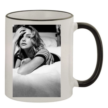 Charlize Theron 11oz Colored Rim & Handle Mug