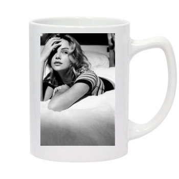 Charlize Theron 14oz White Statesman Mug