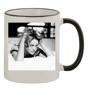 Charlize Theron 11oz Colored Rim & Handle Mug