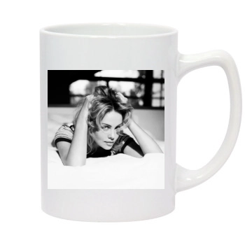 Charlize Theron 14oz White Statesman Mug