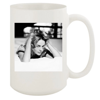 Charlize Theron 15oz White Mug