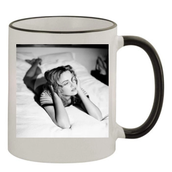 Charlize Theron 11oz Colored Rim & Handle Mug