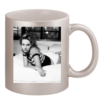 Charlize Theron 11oz Metallic Silver Mug