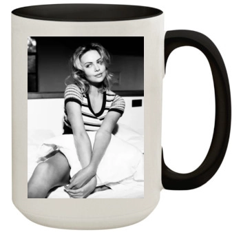 Charlize Theron 15oz Colored Inner & Handle Mug