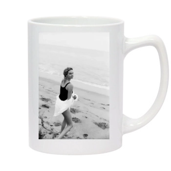 Charlize Theron 14oz White Statesman Mug