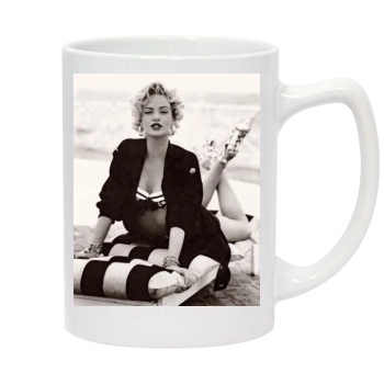 Charlize Theron 14oz White Statesman Mug