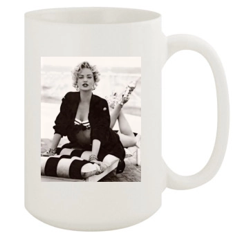 Charlize Theron 15oz White Mug