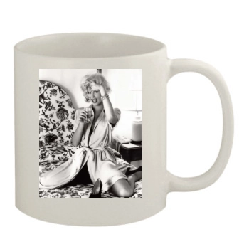 Charlize Theron 11oz White Mug