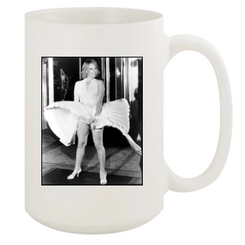 Charlize Theron 15oz White Mug