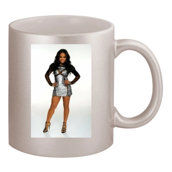 Christina Milian 11oz Metallic Silver Mug