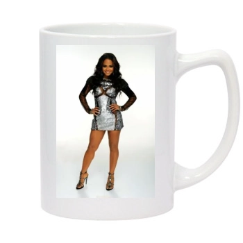 Christina Milian 14oz White Statesman Mug