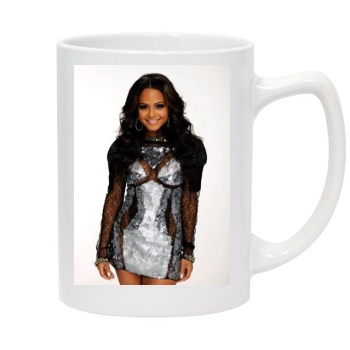 Christina Milian 14oz White Statesman Mug