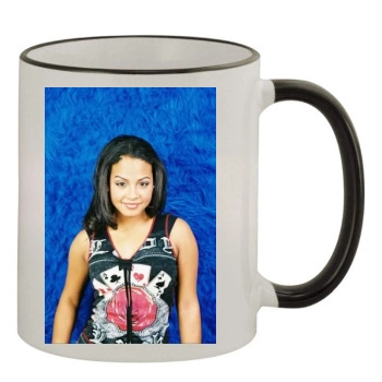 Christina Milian 11oz Colored Rim & Handle Mug