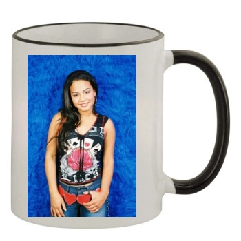 Christina Milian 11oz Colored Rim & Handle Mug