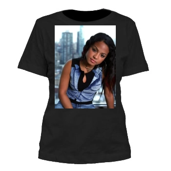 Christina Milian Women's Cut T-Shirt