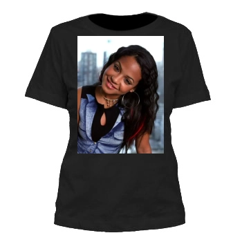 Christina Milian Women's Cut T-Shirt