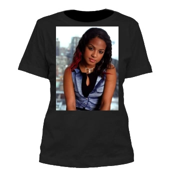 Christina Milian Women's Cut T-Shirt