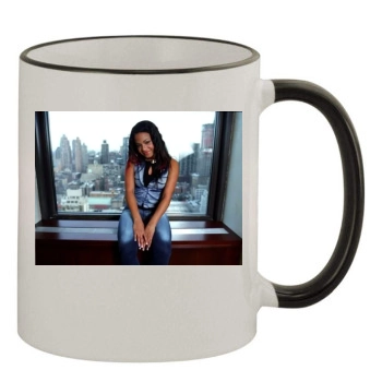 Christina Milian 11oz Colored Rim & Handle Mug