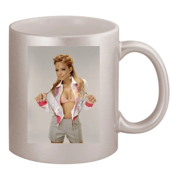 Christina Milian 11oz Metallic Silver Mug