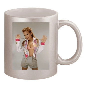 Christina Milian 11oz Metallic Silver Mug