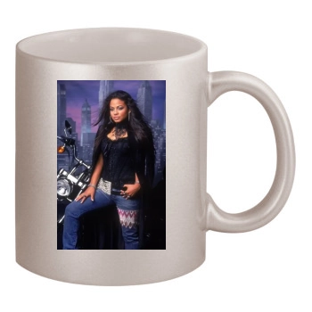 Christina Milian 11oz Metallic Silver Mug