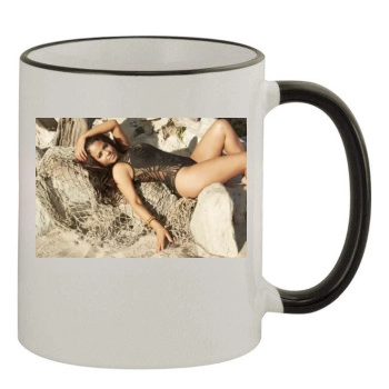 Christina Milian 11oz Colored Rim & Handle Mug