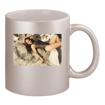 Christina Milian 11oz Metallic Silver Mug