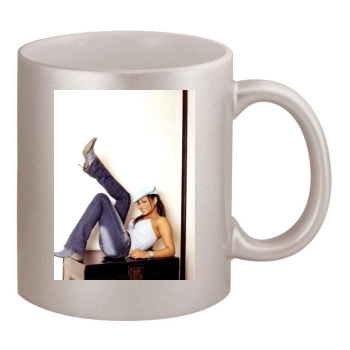 Christina Milian 11oz Metallic Silver Mug