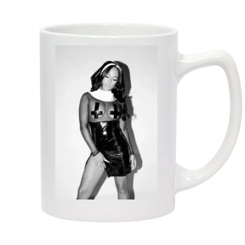 Christina Milian 14oz White Statesman Mug