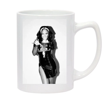 Christina Milian 14oz White Statesman Mug