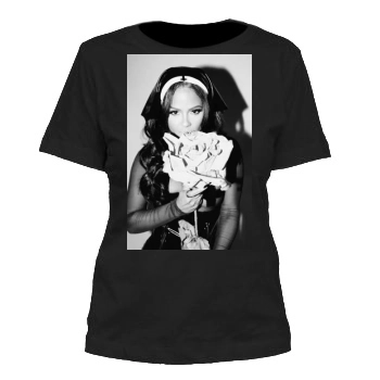 Christina Milian Women's Cut T-Shirt