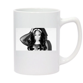 Christina Milian 14oz White Statesman Mug